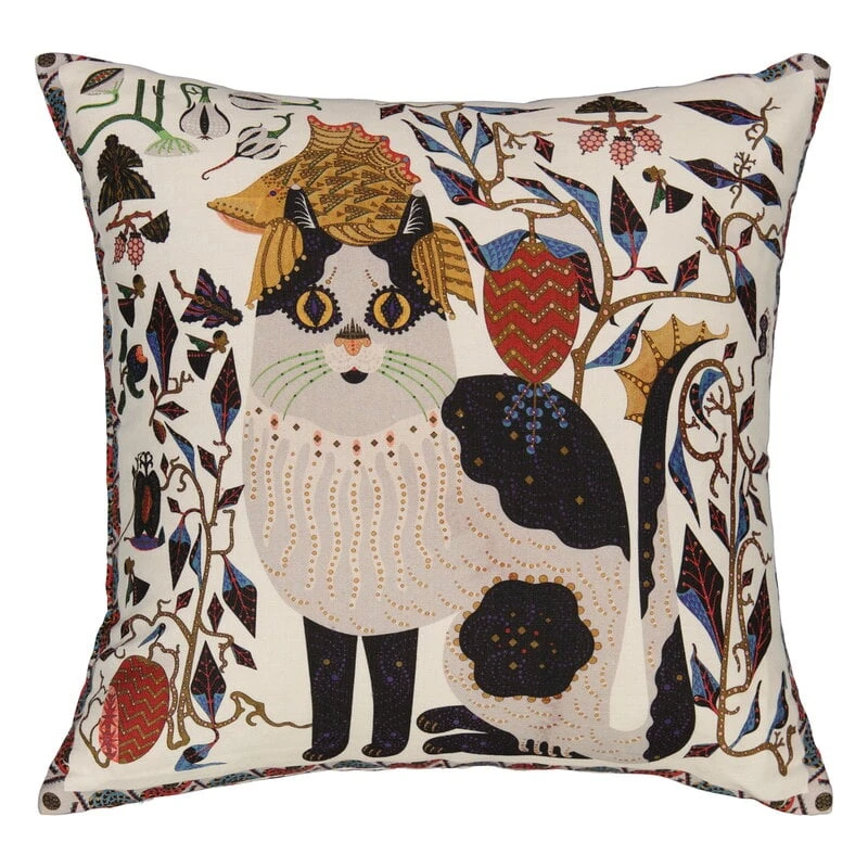 Klaus Haapaniemi & Co. Les Chats Ryder Cushion Cover, Linen 3 Klaus Haapaniemi & Co. Les Chats Ryder Cushion Cover, Linen