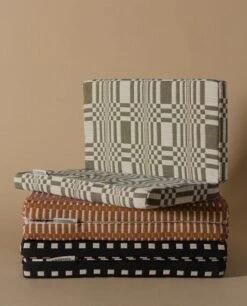 Lokal Helsinki Step Pillow, Nereus, Black -Fine Home Textiles Store STEP JG hannikoroma catalogue lokalhelsinki2022 2