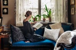 Saana Ja Olli Unien Talo Cushion Cover, 40 X 60 Cm, White - Black 10 Saana Ja Olli Unien Talo Cushion Cover, 40 X 60 Cm, White - Black -Fine Home Textiles Store Saana ja Olli Unien talo 8 Suvi Keslinen hires 1