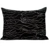 Saana Ja Olli Rakkauden Meri Cushion Cover, 60 X 80 Cm, Black - White 1 Saana Ja Olli Rakkauden Meri Cushion Cover, 60 X 80 Cm, Black - White -Fine Home Textiles Store SaanaOlli21 Rakkaudenmeri60 2 SM