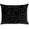 Saana Ja Olli Unien Talo Cushion Cover, 60 X 80 Cm, Black - White 1 Saana Ja Olli Unien Talo Cushion Cover, 60 X 80 Cm, Black - White -Fine Home Textiles Store SaanaOlli21 Unientalo2 SM