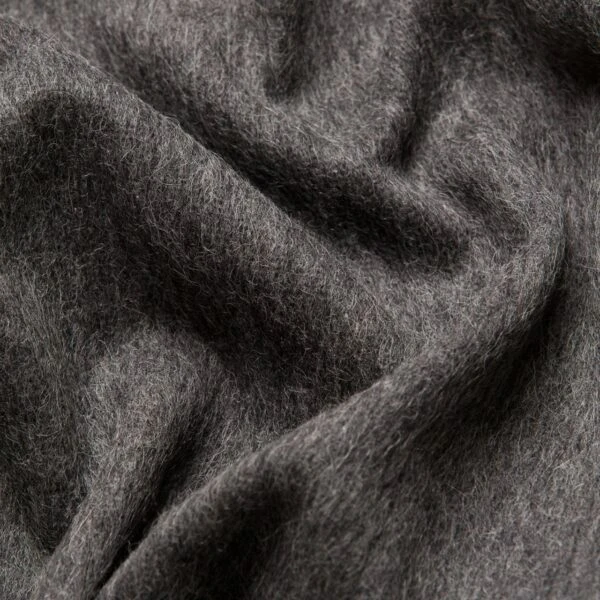 Sibast Alpaca Throw, Dark Grey 4 Sibast Alpaca Throw, Dark Grey - Image 2