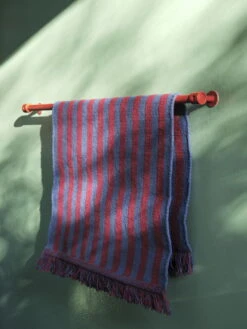 HAY Stripes And Stripes Door Mat, Navy Cacao -Fine Home Textiles Store Stripes and Stripes cacao sky 01