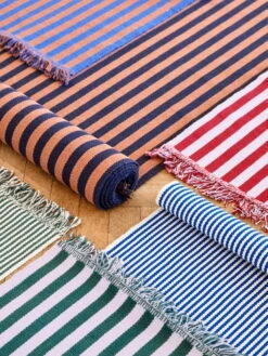 HAY Stripes And Stripes Door Mat, Lavender Field 10 HAY Stripes And Stripes Door Mat, Lavender Field -Fine Home Textiles Store Stripes and Stripes family 02