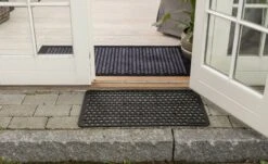 Tica Copenhagen Dot Doormat, 45 X 75 Cm, Black 12 Tica Copenhagen Dot Doormat, 45 X 75 Cm, Black -Fine Home Textiles Store TICA Doormat Dot 00533 45x75 5710555005331 x