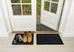 Tica Copenhagen Dot Doormat, 60 X 90 Cm, Black 12 Tica Copenhagen Dot Doormat, 60 X 90 Cm, Black -Fine Home Textiles Store TICA Doormat Dot 00534 60x90 5710555005348 c