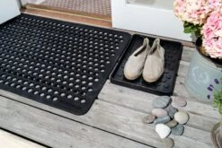Tica Copenhagen Dot Doormat, 60 X 90 Cm, Black 10 Tica Copenhagen Dot Doormat, 60 X 90 Cm, Black -Fine Home Textiles Store TICA Doormat Dot 00534 60x90 5710555005348 qf