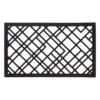 Tica Copenhagen Lines Doormat, 45 X 75 Cm, Black