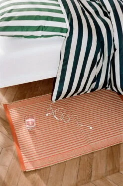 HAY Été Pillowcase, Dark Green 10 HAY Été Pillowcase, Dark Green -Fine Home Textiles Store Tapis Mat red Ete Duvet Cover midnight blue and light grey Ete Pillow Case dark green 1