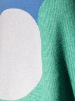 Raawii Teenagers From Mars Blanket, White - Blue - Leaf -Fine Home Textiles Store Teenagers From Mars Olimpia Blue CloseUp role