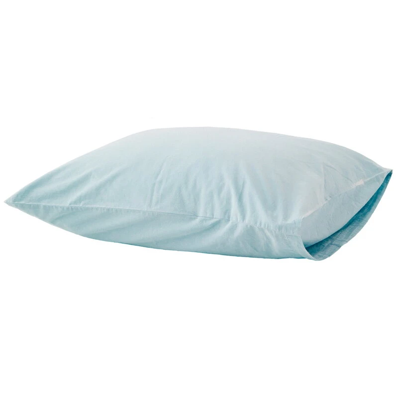 Tekla Pillow Sham, 50 X 60 Cm, Sky Blue 3 Tekla Pillow Sham, 50 X 60 Cm, Sky Blue
