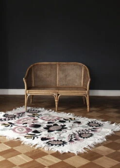 Tikau Bombroo Rug, 125 X 185 Cm, Light Pink 11 Tikau Bombroo Rug, 125 X 185 Cm, Light Pink -Fine Home Textiles Store Tikau TKU BAMBOO PINK 125X185 Bombroo pink 5