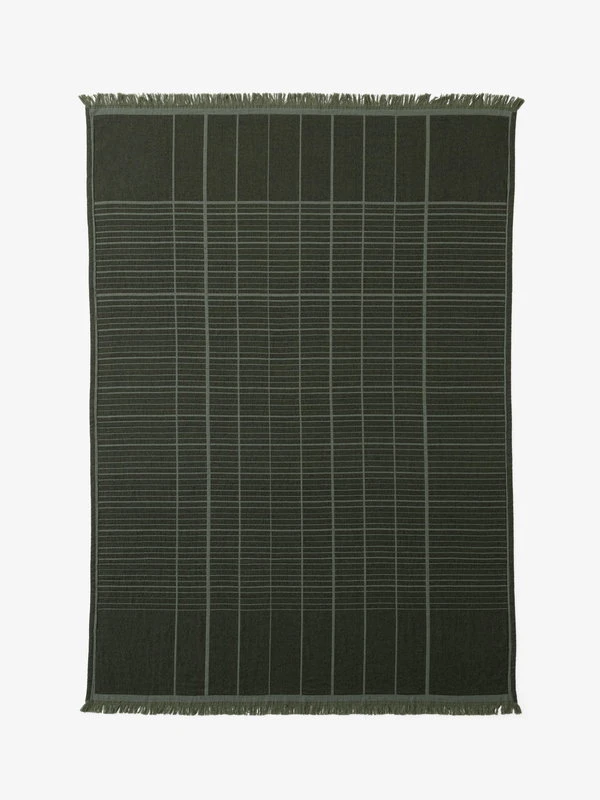 &Tradition Untitled AP10 Throw, 150 X 200 Cm, Dark Green 4 &Tradition Untitled AP10 Throw, 150 X 200 Cm, Dark Green - Image 2