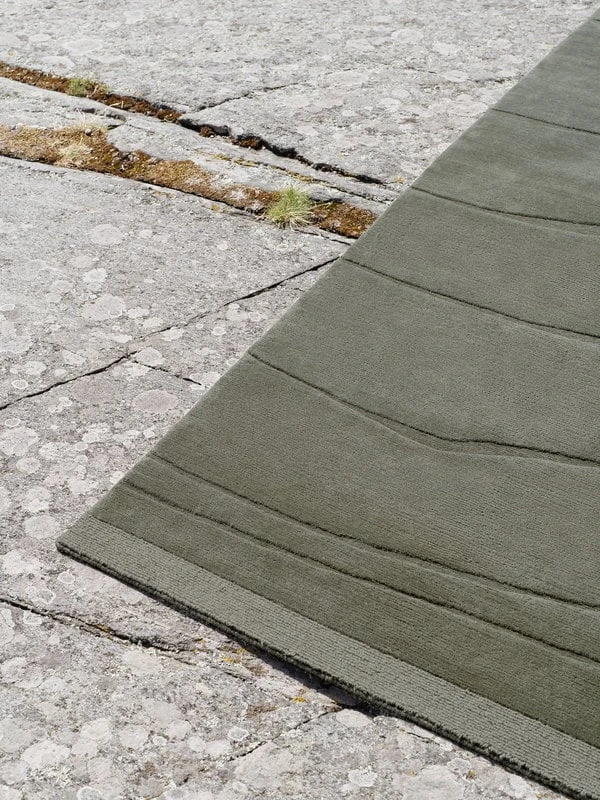 Roots Living Rock Rug, Mud Grey 8 Roots Living Rock Rug, Mud Grey - Image 6