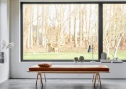 Woud Level Cushion For Daybed, Cognac Leather Envy -Fine Home Textiles Store WOUD SS22 LEVEL DAYBED ARKIV CONO SATIN role