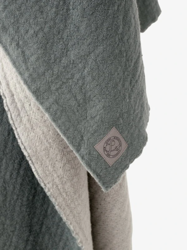 &Tradition Collect SC34 Wool Blanket, 130 X 180 Cm, Cloud - Willow 5 &Tradition Collect SC34 Wool Blanket, 130 X 180 Cm, Cloud - Willow - Image 3