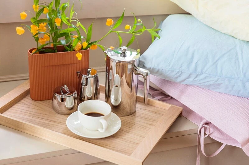 Tekla Pillow Sham, 50 X 60 Cm, Sky Blue 6 Tekla Pillow Sham, 50 X 60 Cm, Sky Blue - Image 4