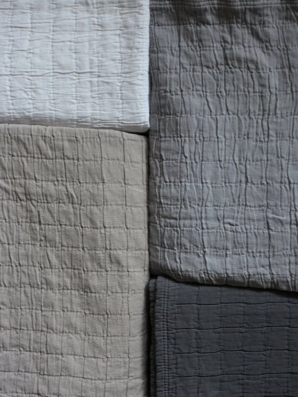 Matri Aava Double Bed Cover, 260 X 260 Cm, White 4 Matri Aava Double Bed Cover, 260 X 260 Cm, White - Image 2