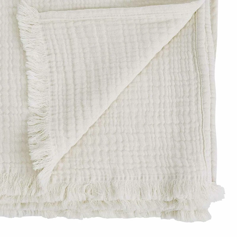 Anno Arkki Bed Spread, 160 X 260 Cm, Chalk 4 Anno Arkki Bed Spread, 160 X 260 Cm, Chalk - Image 2