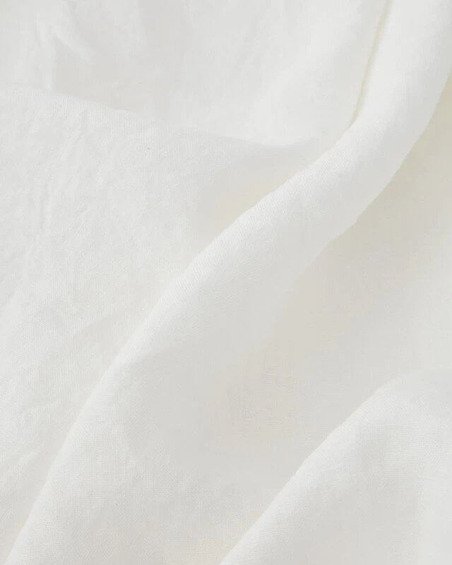 Tekla Linen Bedspread, 240 X 260 Cm, Cream White 6 Tekla Linen Bedspread, 240 X 260 Cm, Cream White - Image 4