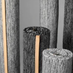Design House Stockholm Björk Rug, Dark Grey -Fine Home Textiles Store bjork rugs closeup