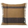 Ferm LIVING Dry Cushion, 50 X 50 Cm, Sugar Kelp - Black