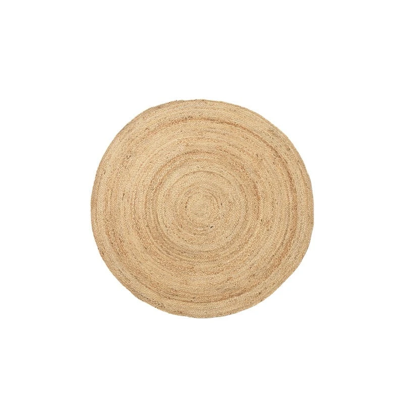 Ferm LIVING Eternal Round Jute Rug, Small, Natural 3 Ferm LIVING Eternal Round Jute Rug, Small, Natural