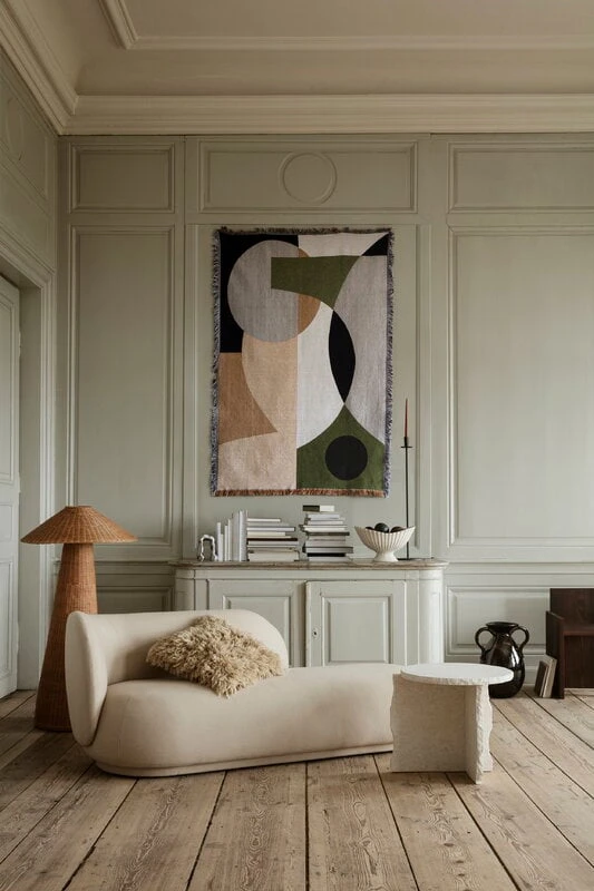 Ferm LIVING Entire Tapestry Blanket, Sand 7 Ferm LIVING Entire Tapestry Blanket, Sand - Image 5