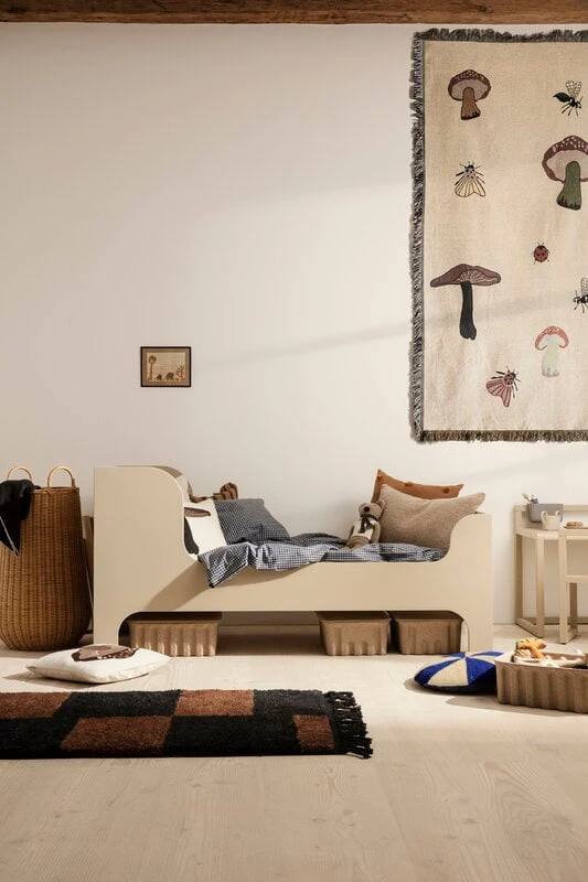 Ferm LIVING Forest Tapestry Blanket, Sand 7 Ferm LIVING Forest Tapestry Blanket, Sand - Image 5