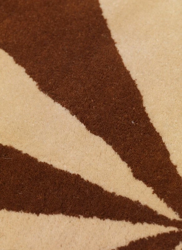 Ferm LIVING Arch Tufted Rug, Large, Dark Brick - Offwhite 4 Ferm LIVING Arch Tufted Rug, Large, Dark Brick - Offwhite - Image 2