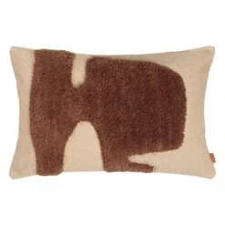 Ferm LIVING Lay Cushion, 40 X 60 Cm, Sand - Sugar Kelp