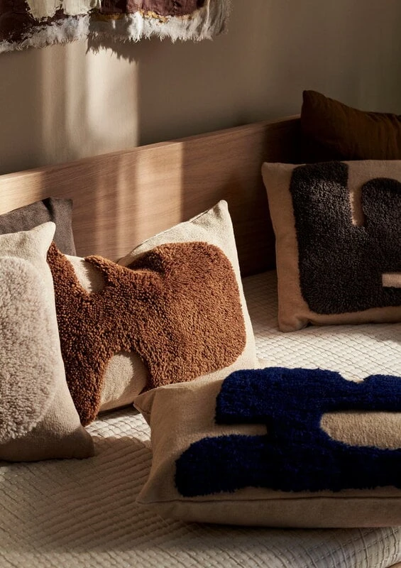 Ferm LIVING Lay Cushion, 40 X 60 Cm, Sand - Sugar Kelp 5 Ferm LIVING Lay Cushion, 40 X 60 Cm, Sand - Sugar Kelp - Image 3