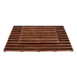 Iris Hantverk Doormat, Large, Brown Stained Birch