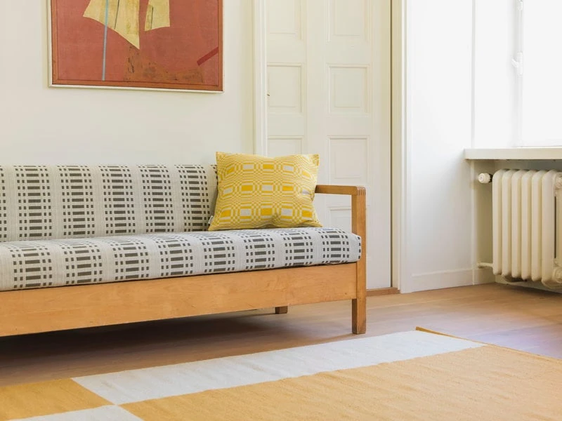 Johanna Gullichsen Doris Cushion Cover, Yellow 4 Johanna Gullichsen Doris Cushion Cover, Yellow - Image 2