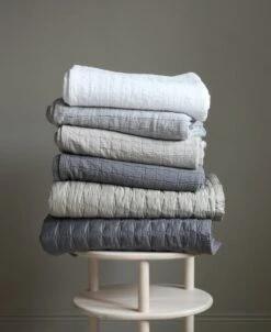 Matri Aava Bed Cover, 160 X 260 Cm, Dark Grey 12 Matri Aava Bed Cover, 160 X 260 Cm, Dark Grey -Fine Home Textiles Store kaikkip iv peitot