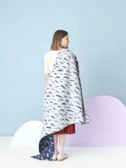 Kauniste Tuisku Blanket, Blue -Fine Home Textiles Store kauniste tuisku huopa sininen 1 2048x2048