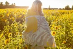 Lapuan Kankurit Kuutamo Throw, Beige - Yellow 8 Lapuan Kankurit Kuutamo Throw, Beige - Yellow -Fine Home Textiles Store lapuankankurit kuutamo blanket beige yellow 2 0