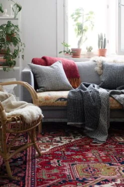 Lapuan Kankurit Metsä Cushion Cover 45 X 45 Cm, Light Grey 10 Lapuan Kankurit Metsä Cushion Cover 45 X 45 Cm, Light Grey -Fine Home Textiles Store lapuankankurit metsa blankets and cushion covers revontuli blanket 2 2