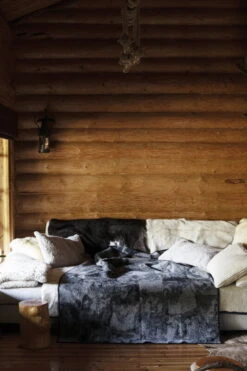 Lapuan Kankurit Otso Blanket 130 X 200 Cm, Black - Grey 5 Lapuan Kankurit Otso Blanket 130 X 200 Cm, Black - Grey -Fine Home Textiles Store lapuankankurit otso blanket 1