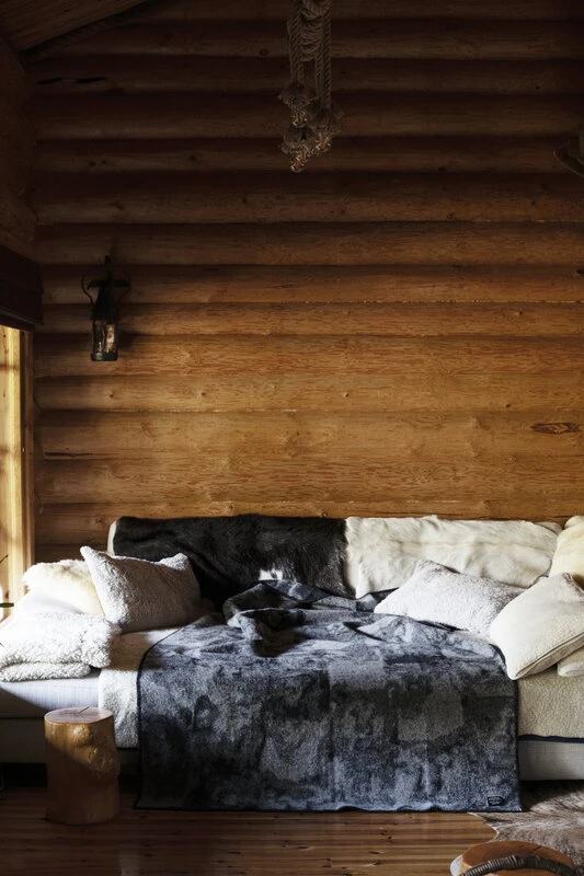 Lapuan Kankurit Otso Blanket 130 X 200 Cm, Black - Grey 4 Lapuan Kankurit Otso Blanket 130 X 200 Cm, Black - Grey - Image 2