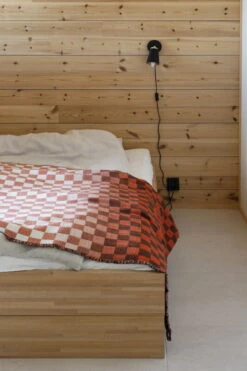 Lapuan Kankurit Shakki Blanket, Green - Red - White 9 Lapuan Kankurit Shakki Blanket, Green - Red - White -Fine Home Textiles Store lapuankankurit shakki blanket green red white 1 2