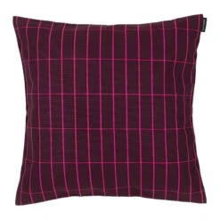 Marimekko Pieni Tiiliskivi Cushion Cover, 40 X 40 Cm, Dark Red - Pink