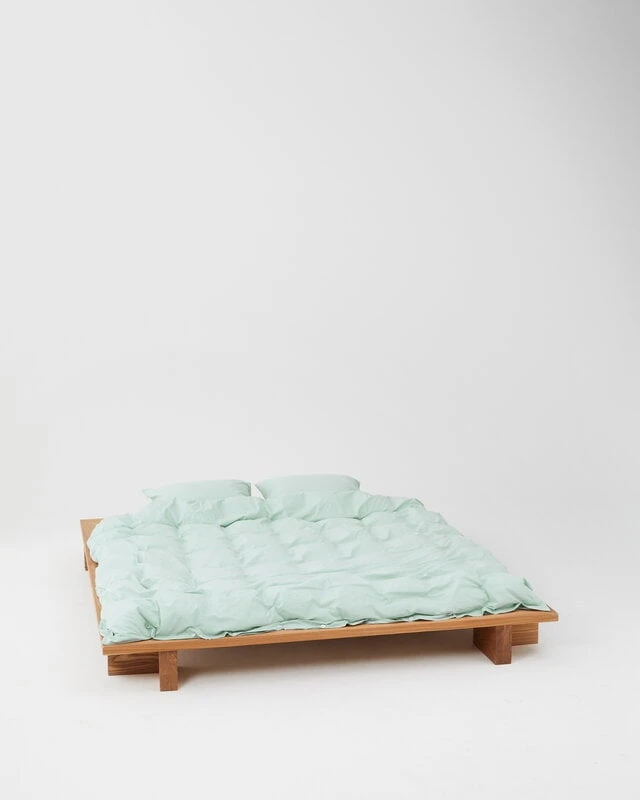 Tekla Pillow Sham, 50 X 60 Cm, Subtle Mint 4 Tekla Pillow Sham, 50 X 60 Cm, Subtle Mint - Image 2