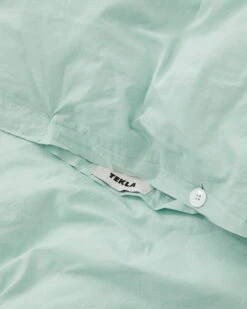 Tekla Single Duvet Cover, 150 X 210 Cm, Subtle Mint -Fine Home Textiles Store mint tekla4