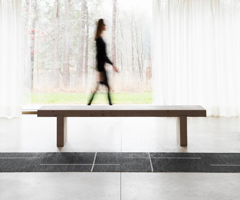 Pappelina Fred Rug, 70 X 180 Cm, Black - Vanilla 6 Pappelina Fred Rug, 70 X 180 Cm, Black - Vanilla - Image 4