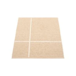 Pappelina Fred Rug, 70 X 90 Cm, Beige - Vanilla