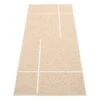 Pappelina Fred Rug, 70 X 180 Cm, Beige - Vanilla 2 Pappelina Fred Rug, 70 X 180 Cm, Beige - Vanilla -Fine Home Textiles Store pappelina fred fr6e718