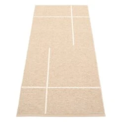 Pappelina Fred Rug, 70 X 180 Cm, Beige - Vanilla