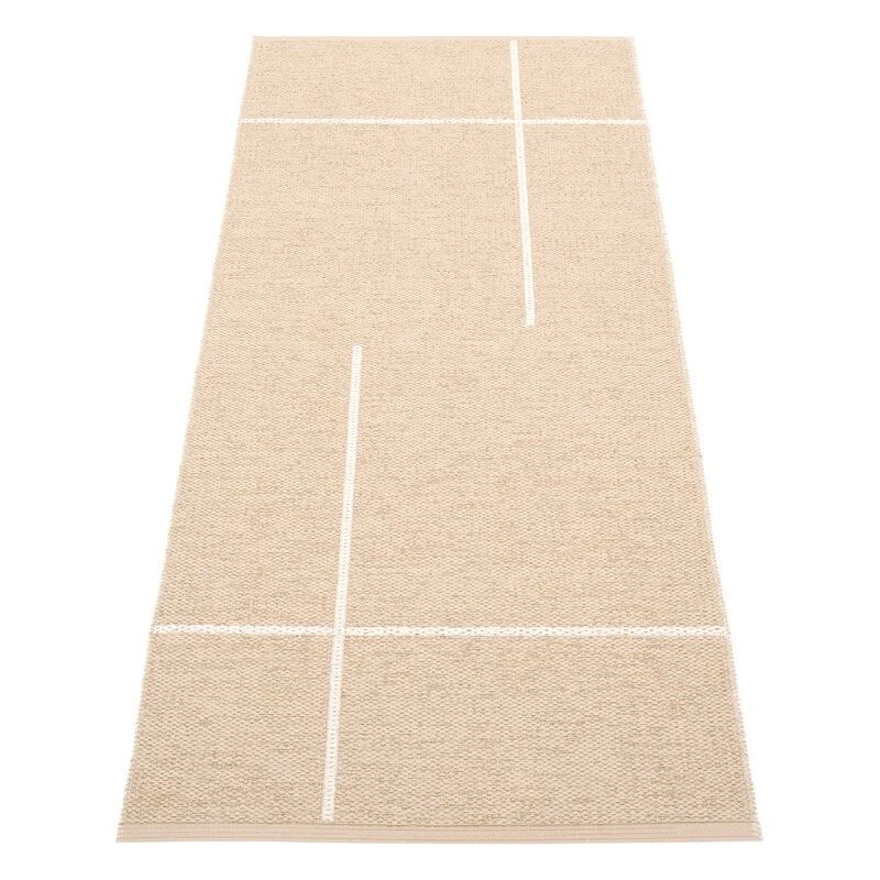 Pappelina Fred Rug, 70 X 180 Cm, Beige - Vanilla 3 Pappelina Fred Rug, 70 X 180 Cm, Beige - Vanilla