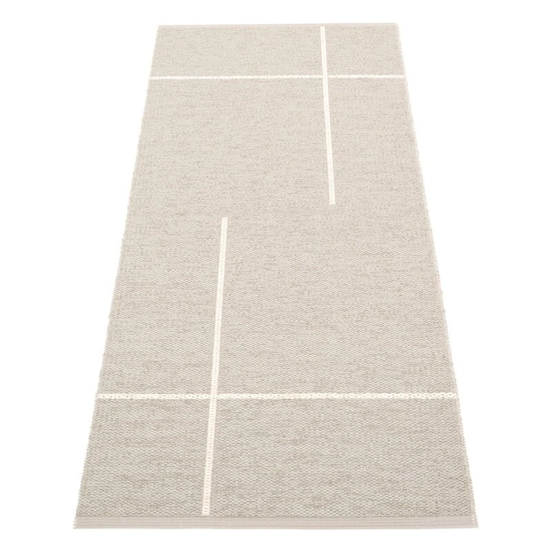 Pappelina Fred Rug, 70 X 180 Cm, Linen - Vanilla 3 Pappelina Fred Rug, 70 X 180 Cm, Linen - Vanilla